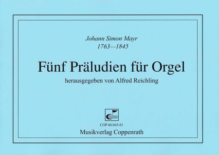5 Präludien für Orgel